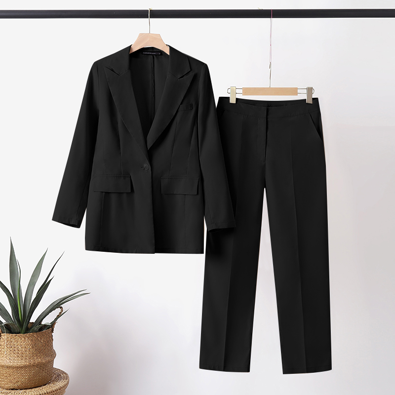 MARIELLA BURANI SUIT Vintage Secondhand Preloved Pre-owned Matching Set  Wool Wide Leg Pants Trousers and Cropped Structured Blazer, Xs-s 