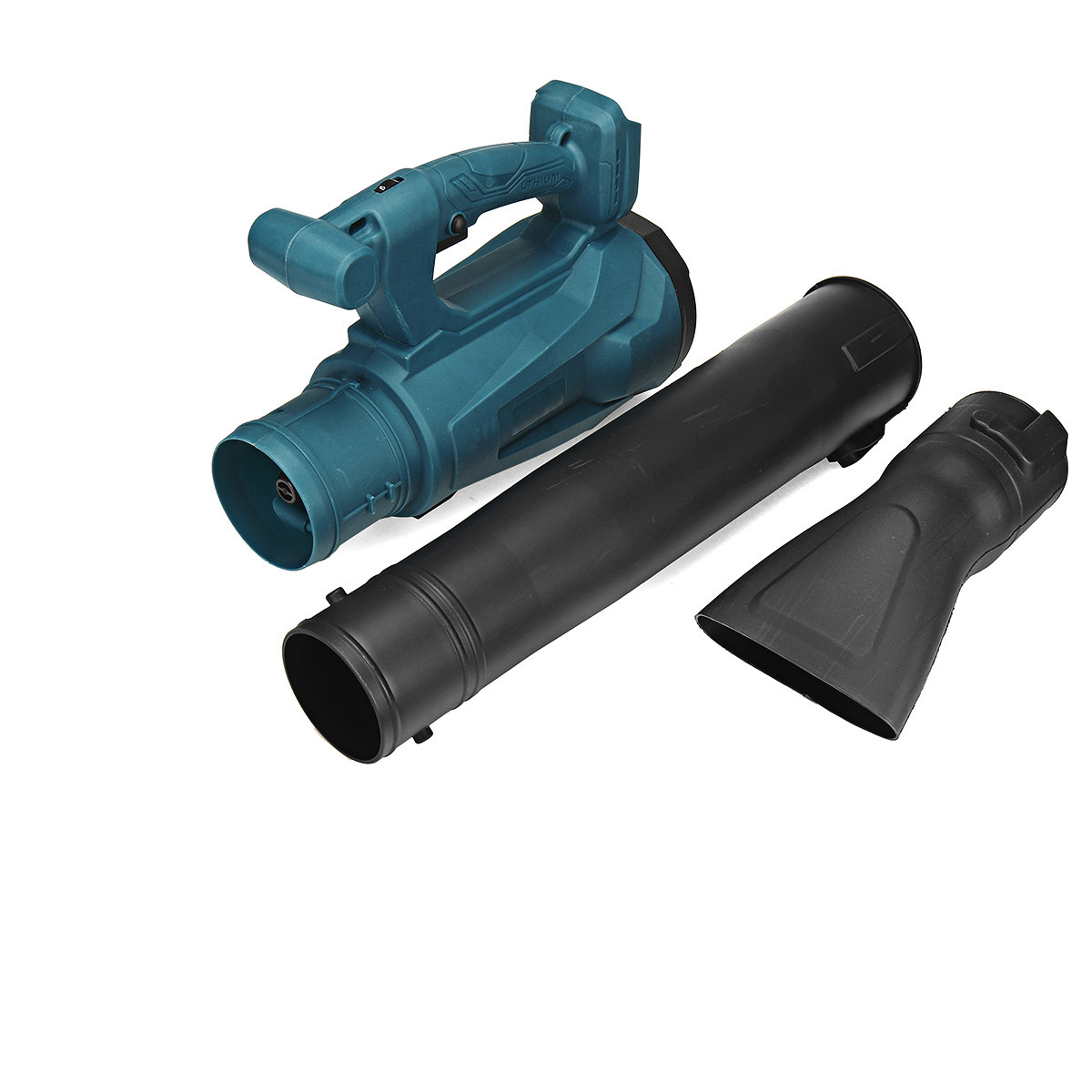 Cordless Leaf Blower Electric Air Vacuum Garden Snow Dust Lightweight W/ Ducts