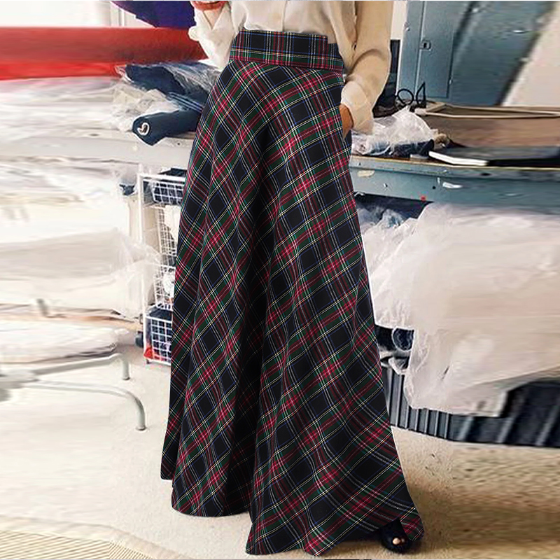 womens casual long skirts