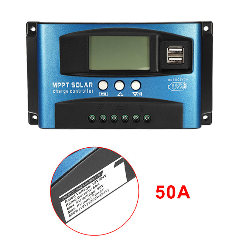 500/100A MPPT Solar Panel Regulator Charge Controller LCD Auto Dual USB - Picture 13 of 13