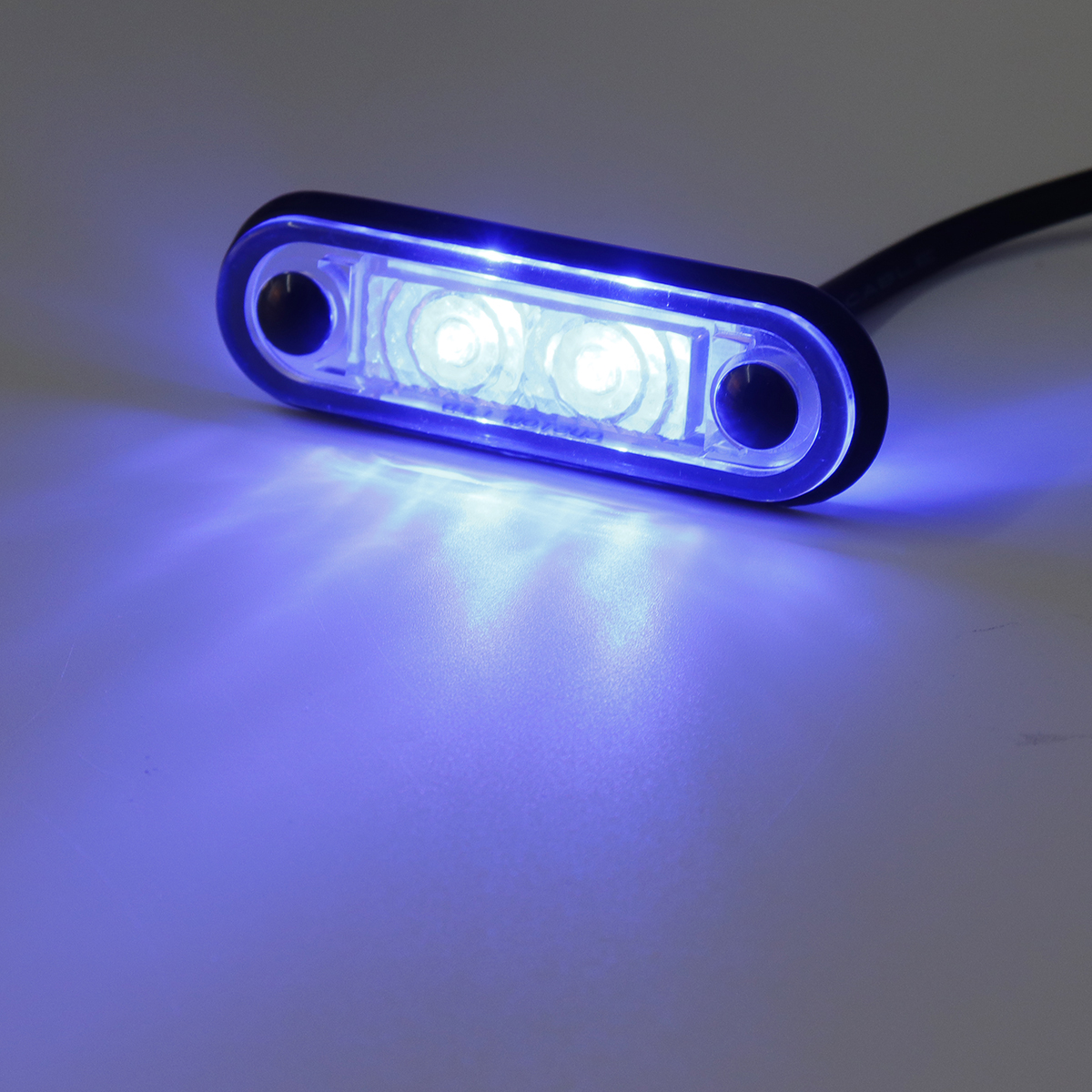 2/4/8/10 PCS 12V 24V LED Trailer Truck Lorry Side Signal Marker Tail Lights Lamp - Picture 12 of 15