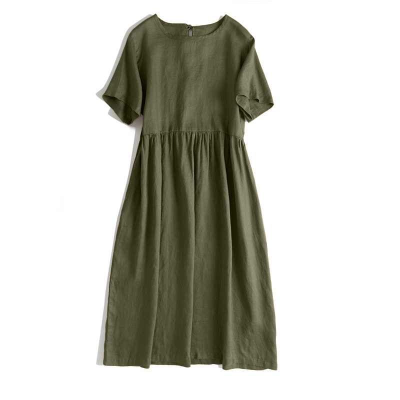 Summer Soiree Linen Dress