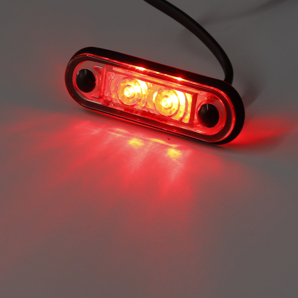 2/4/8/10 PCS 12V 24V LED Trailer Truck Lorry Side Signal Marker Tail Lights Lamp - Picture 11 of 15