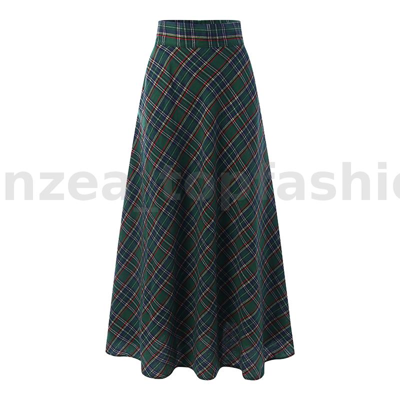 ZANZEA Women Party Evening High Waist A-Line Pleated Skirt Solid Long Maxi  Dress