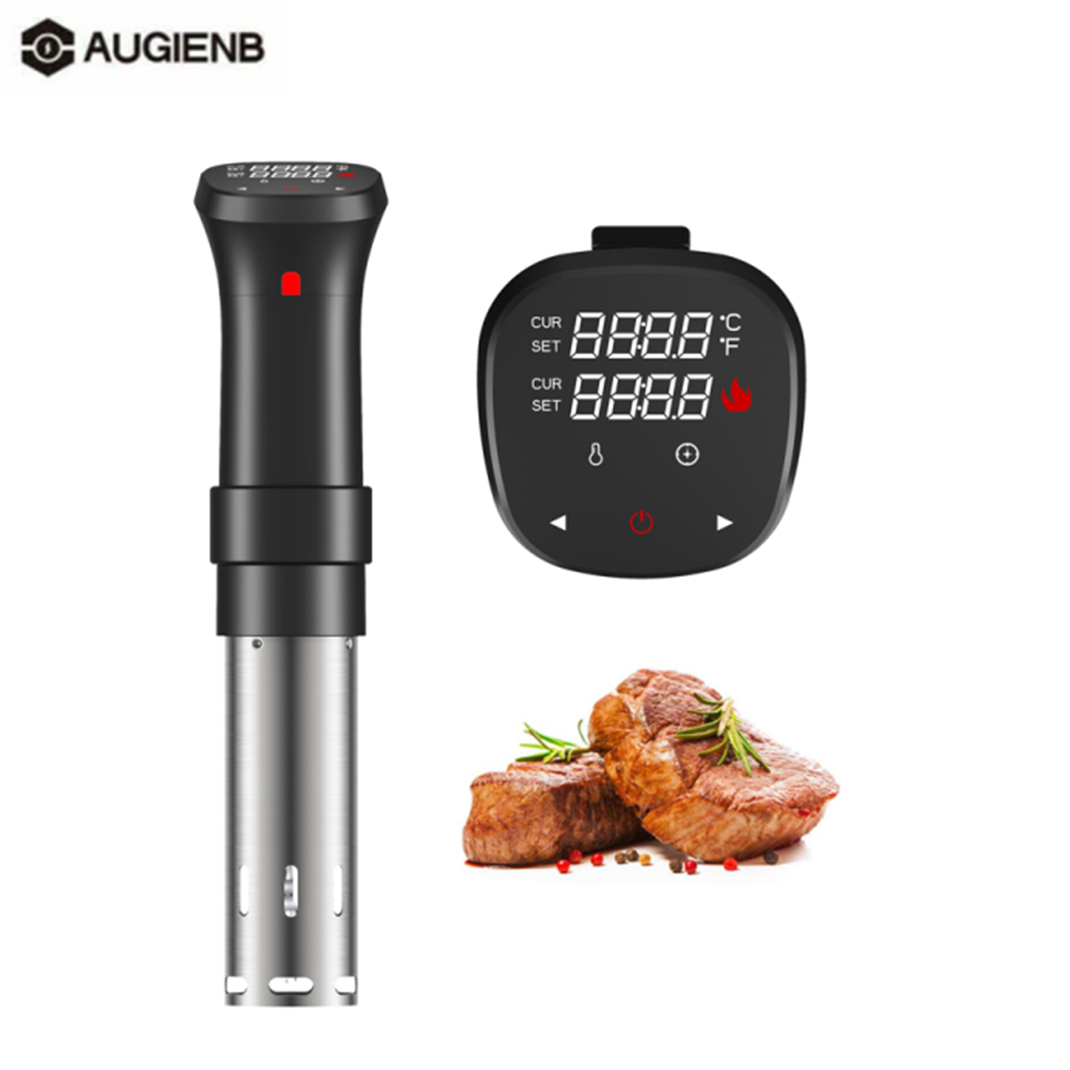 set timer on anova sous vide