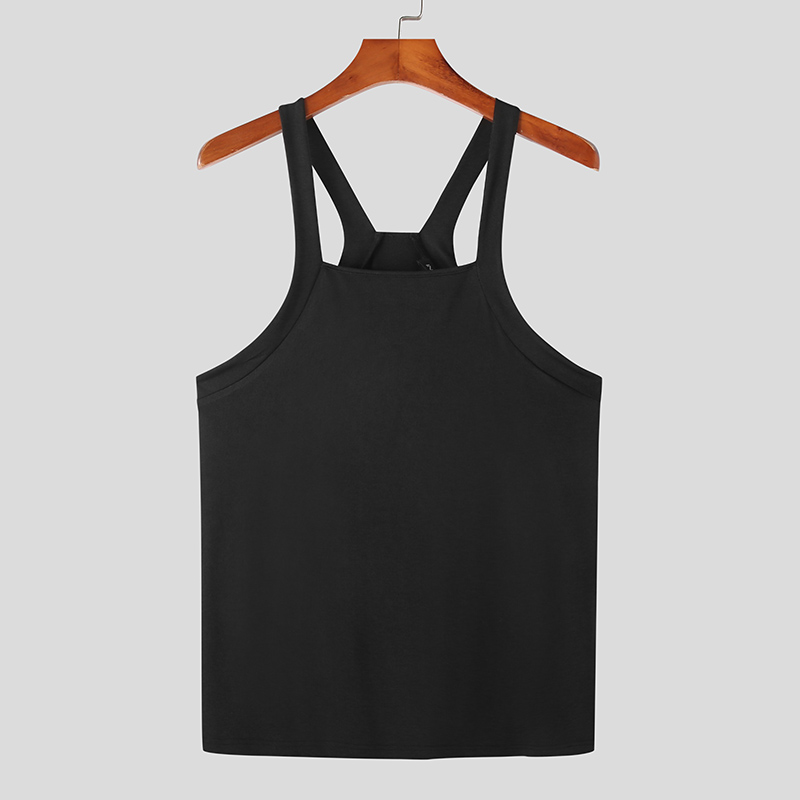 Mens Gym Sport Tank Vest Tops Sleeveless Bodybuilding Fitness Tee Muscle T-shirt