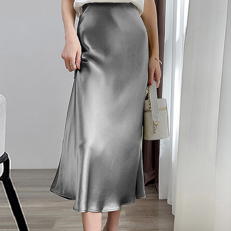 Silk elegant outlet skirt