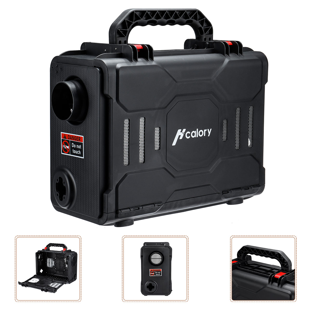 HCALORY 12V 5KW Tragbare bluetooth Diesel Standheizung All-in-One  Luftheizung