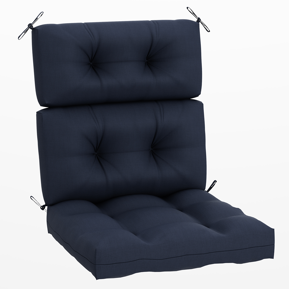 Back Chair Cushion Waterproof Oxford Cloth Outdoor Patio Garden Home Pad Gift