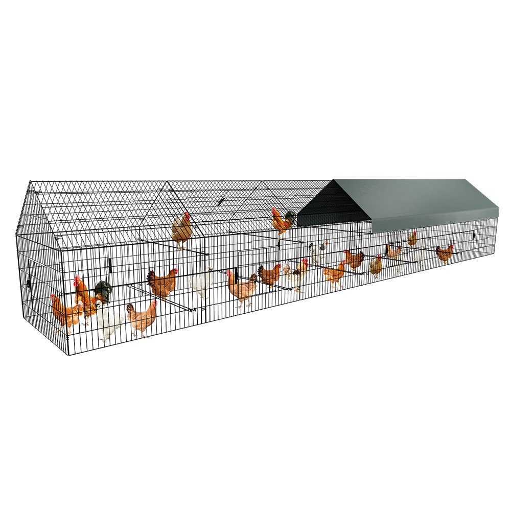 252''x42''x44'' Chicken Coop Pet Playpen Exercise Pen Pets Cage Enclosure Crate