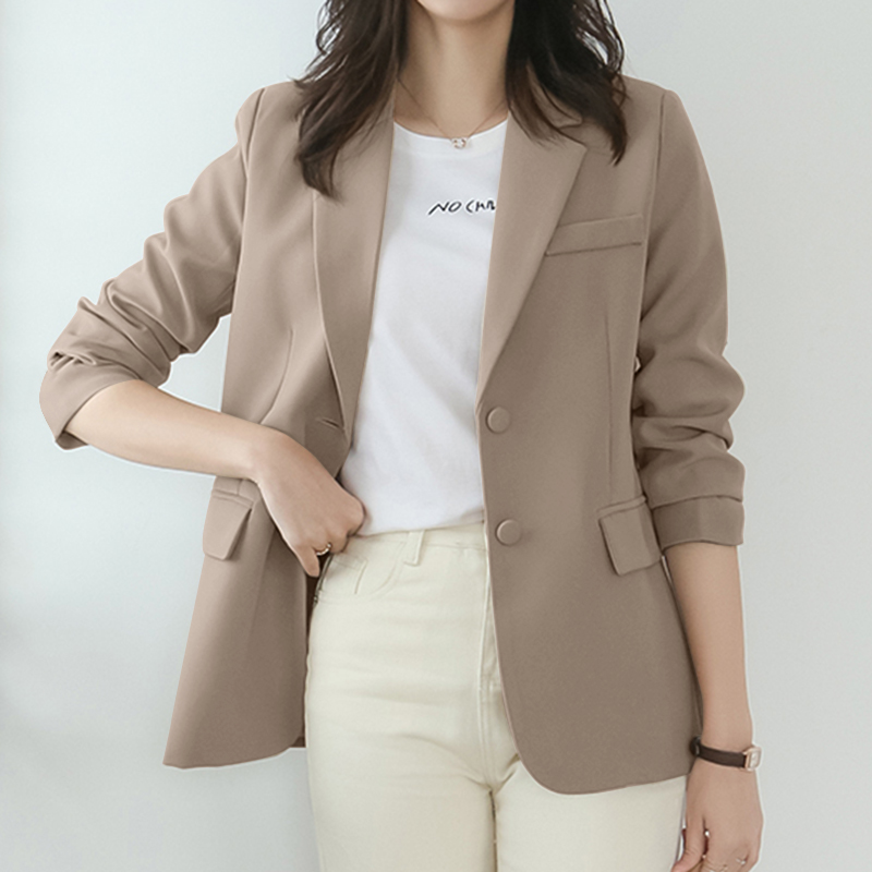 ZANZEA Womens Formal Long Sleeve Blazer Jacket Button Down Workwear Overcoat TOP - Picture 14 of 15