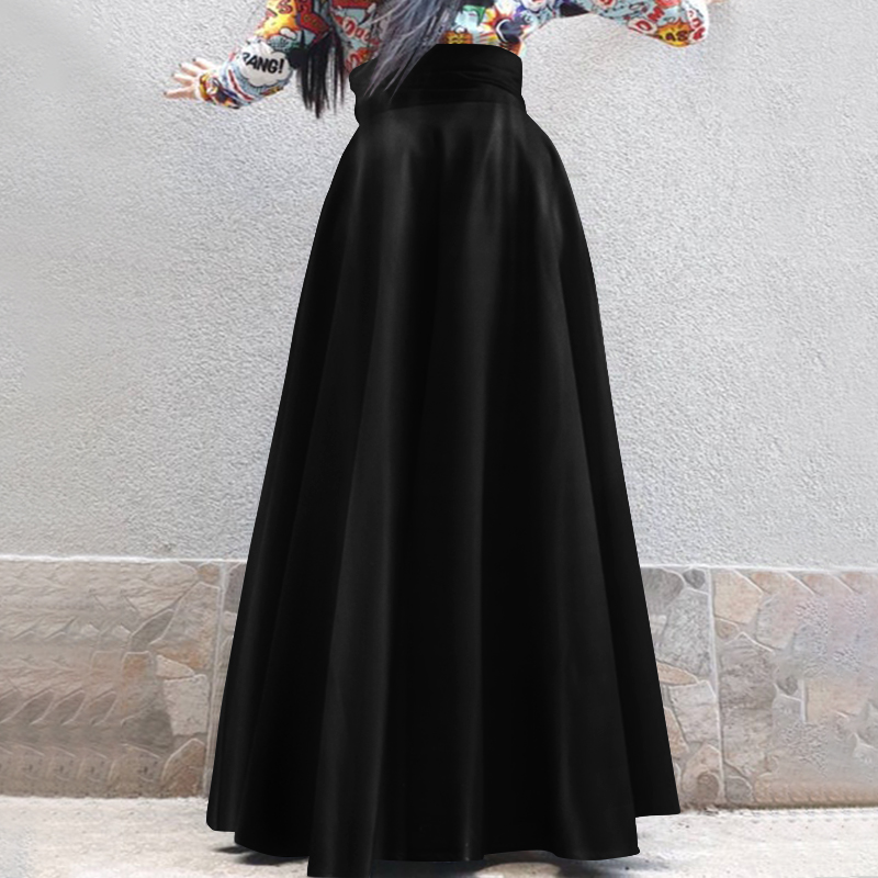 Maxi Skirt Silky Satin 