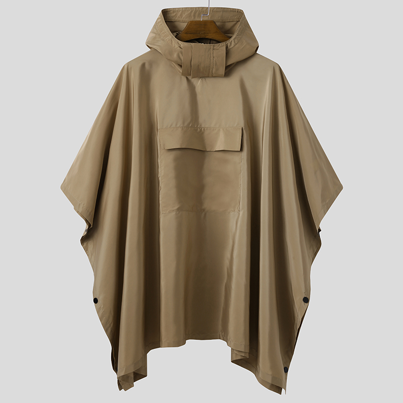 UK STOCK Mens Hoody Hoodies Cape Poncho Overcoat Tops Coat Jacket Outwear  Plus | eBay