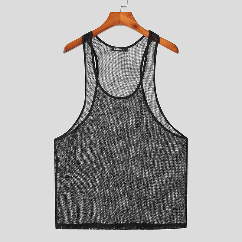 Men's Workout Tank Tops Fitness Muscle Sleeveless Shirts Bodybuilding Gym Vest