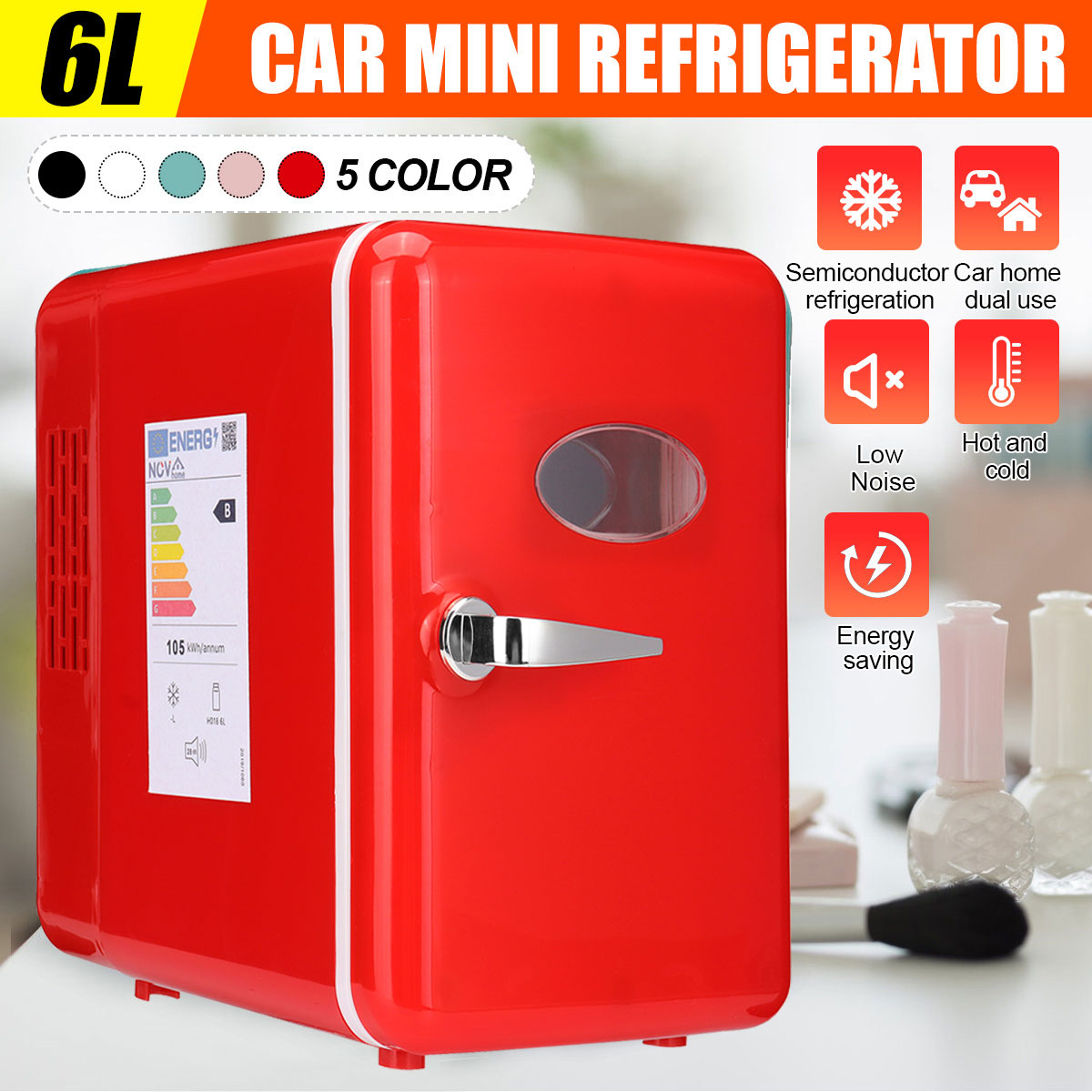 mini fridge for car and home