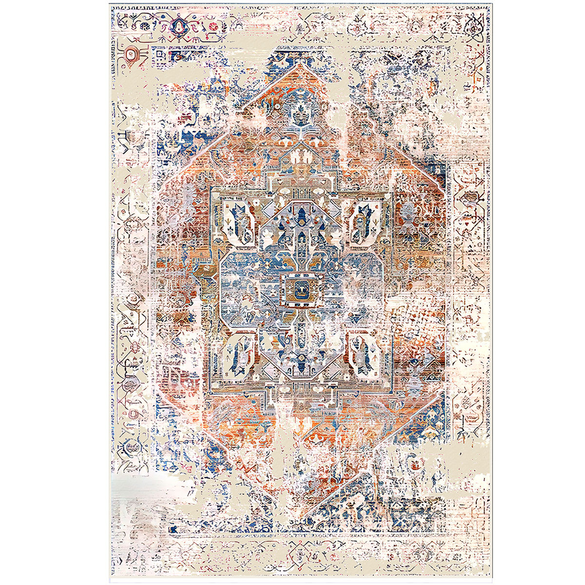 Big Size Floor Area Carpet Rug Mat Non Slip Hallway Bedroom Living Room Decor - Picture 53 of 62