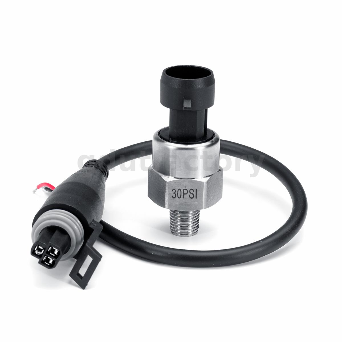 1/8" NPT 5V 5 - 200 PSI Pressure Transducer Sender Sensor Oil Fuel Gas Air Water - Picture 12 of 15