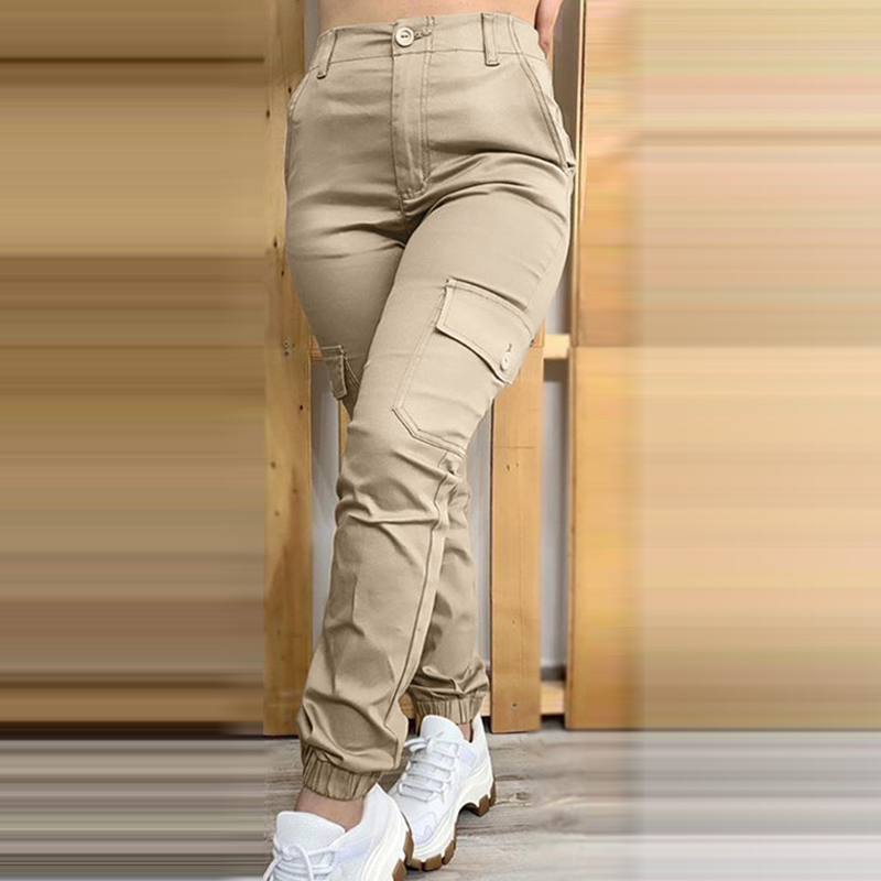 women's plus size stretch cargo pants