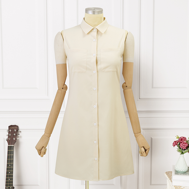 Beige Shirt Dresses for Women - Up to 77% off