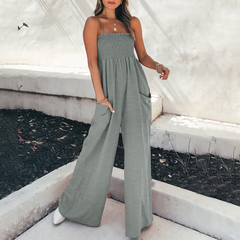 grey bandeau playsuit