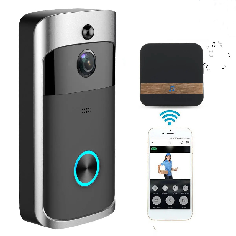 HD Two-Way Door Bell WiFi wireless Video Doorbell Talk Smart Security Camera US