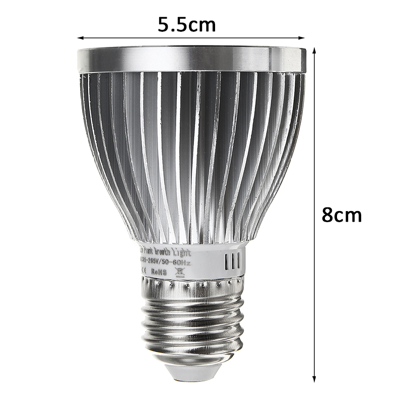 290LED Plant Grow Light Bulb Full Spectrum Light for Indoor Flowers Veg Growing
